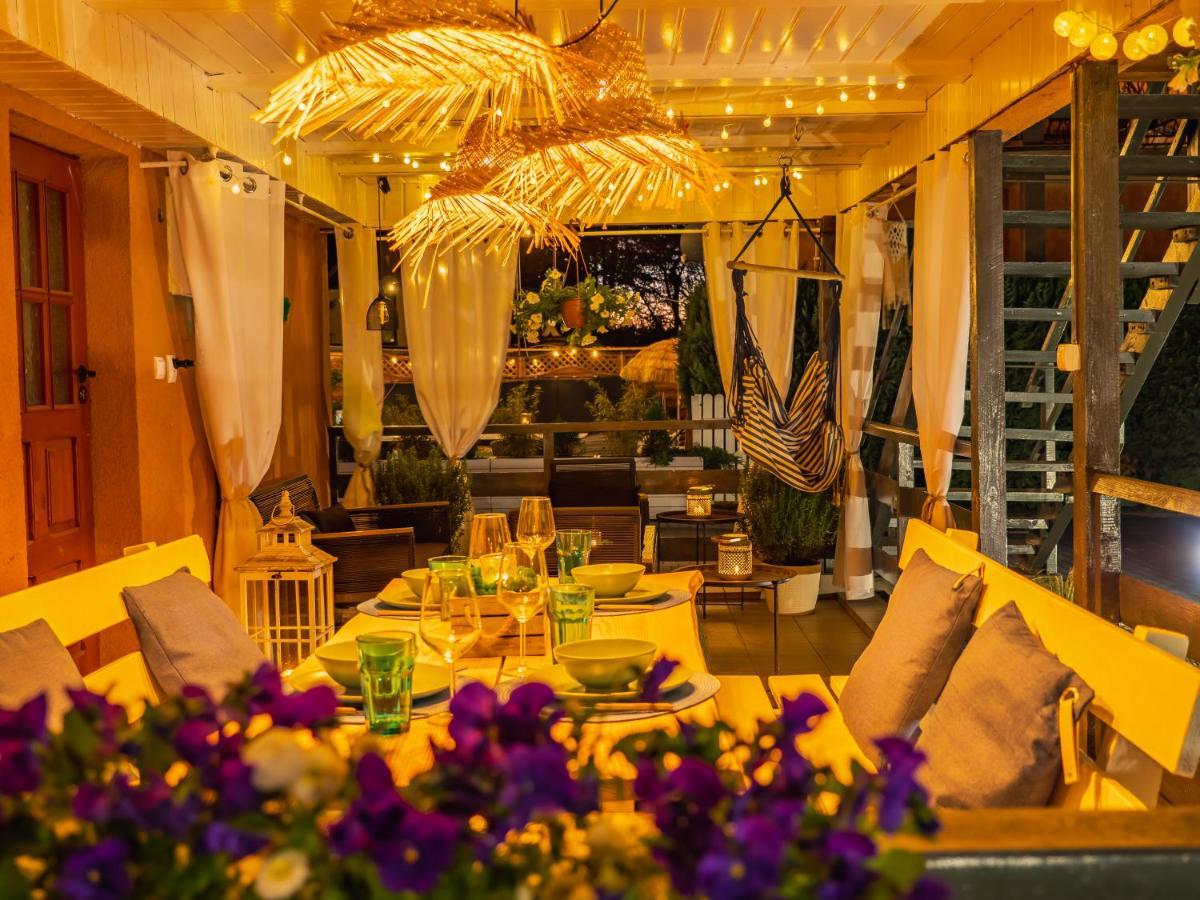 Domek Inosasino Z Basenem I Sauna Esterno foto